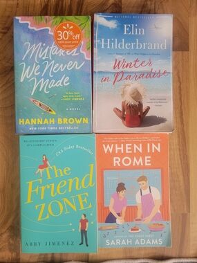 Summer Reads- Assorted Paperback Romance & Contemporary Fiction